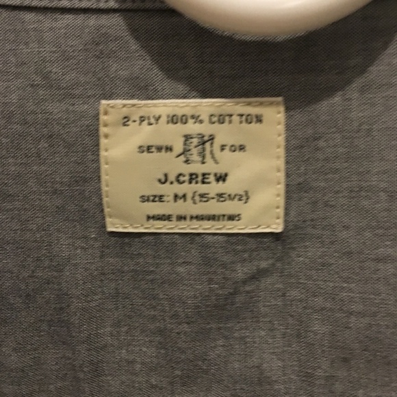 Men's J. Crew Casual Work Dress Shirt Size Medium - Picture 3 of 5